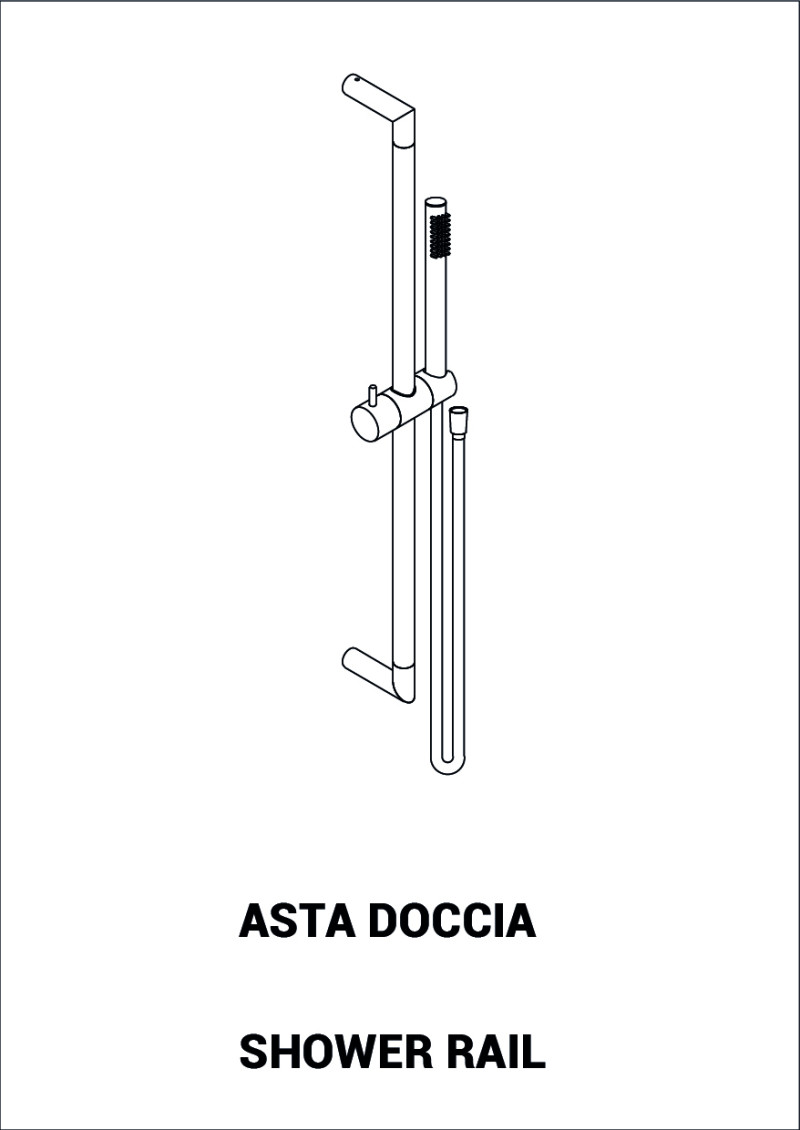 Asta doccia - Stilox