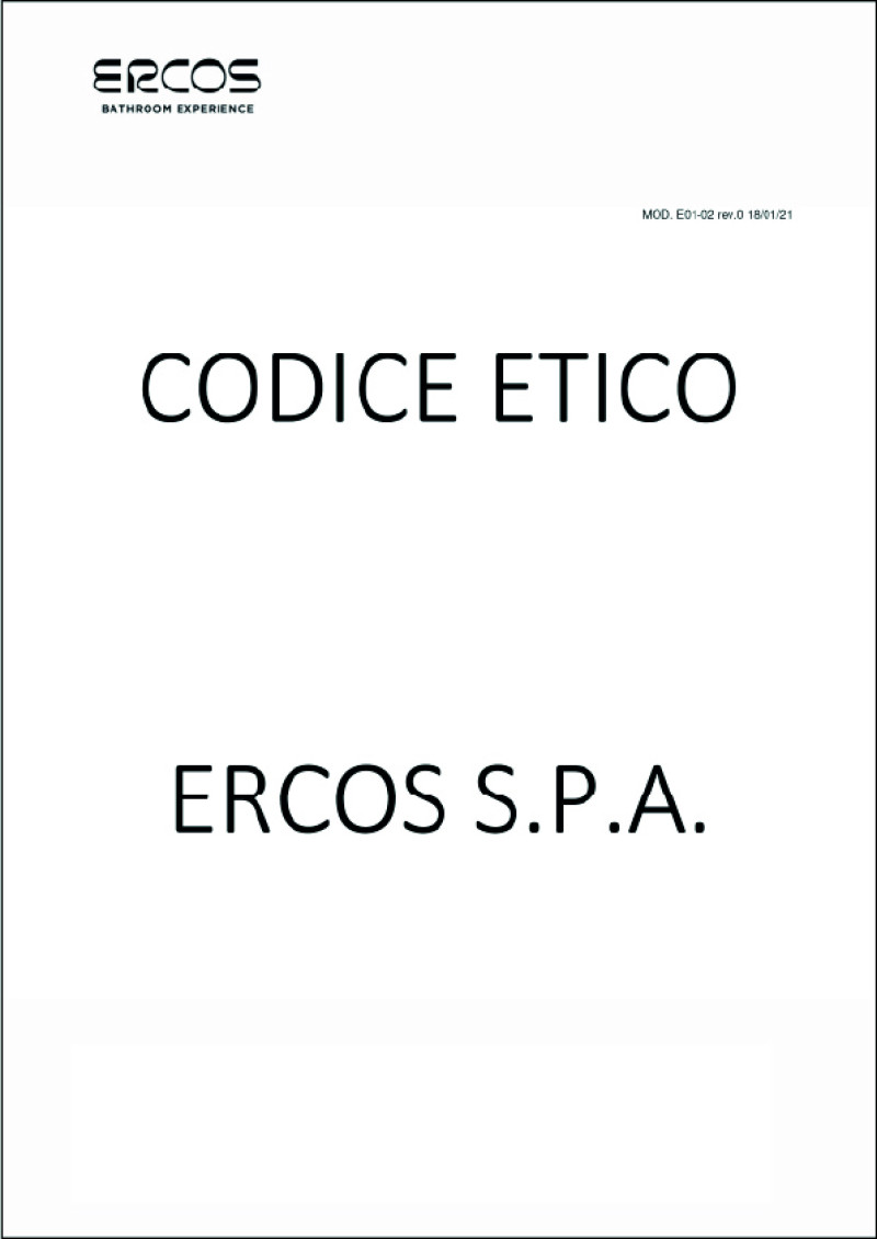 MOD. E 01-02 Codice Etico